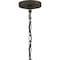 Quoizel Laurent 5-Light Rustic Black Pendant QOP5616RK - alternate 6